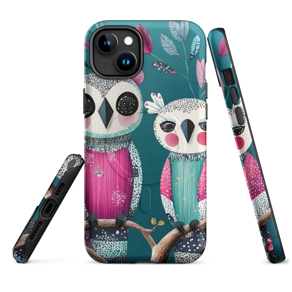 Whimsical Duo: A Celebration of Nature and Color