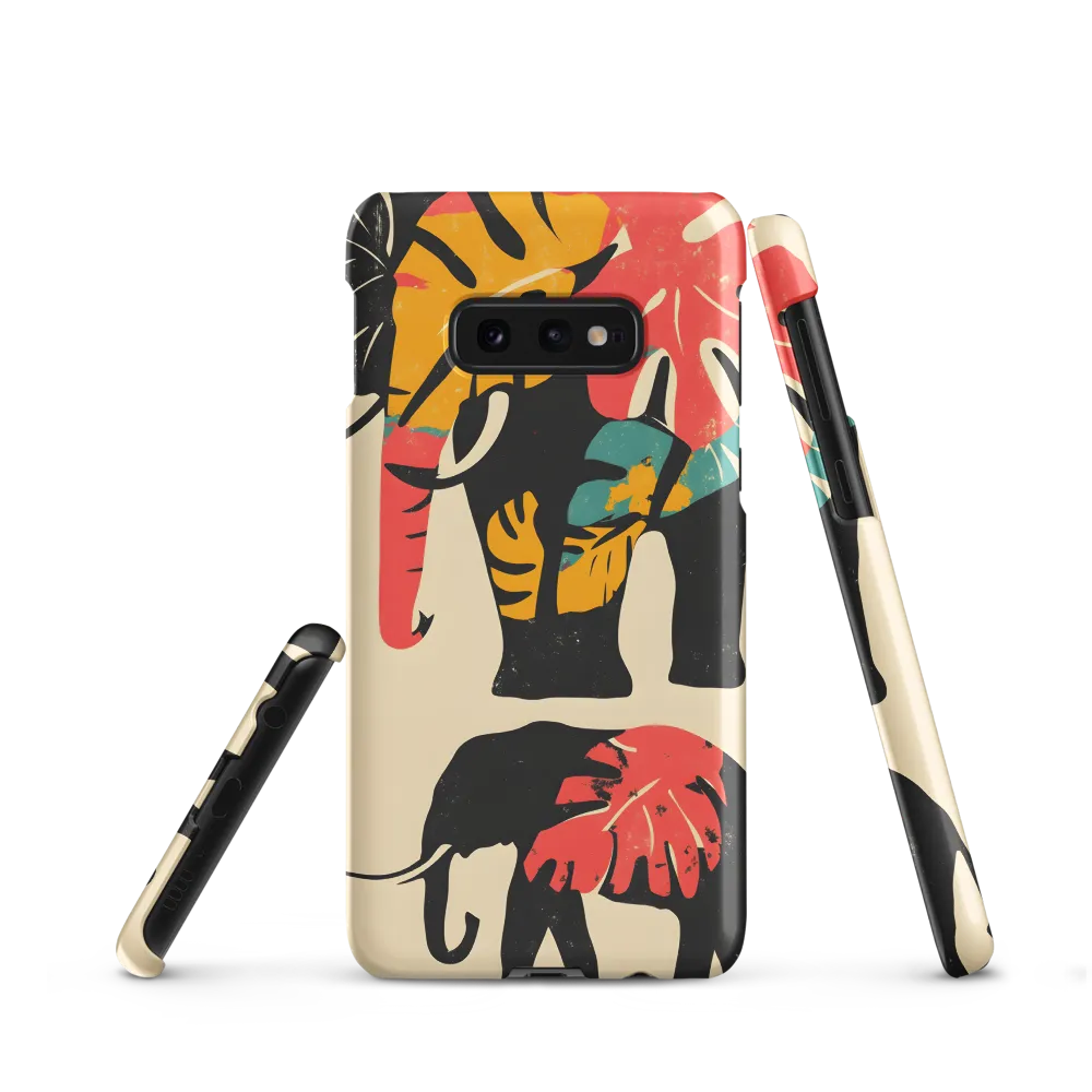 Tropical Elegance: The Elephant's Dance