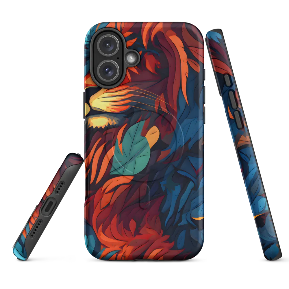 Harmony of Strength: The Lion and Nature