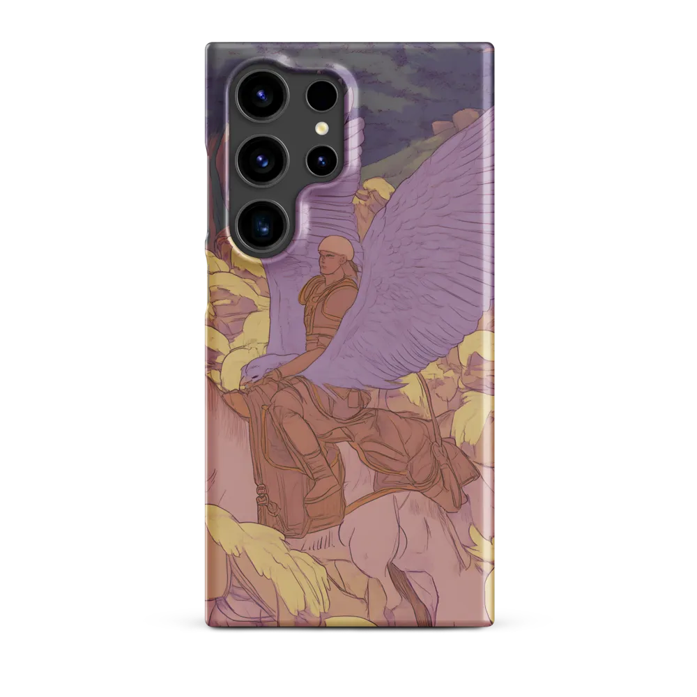 The Winged Guardian | Phone Case |  S24 Ultra | Snap Case | Matte