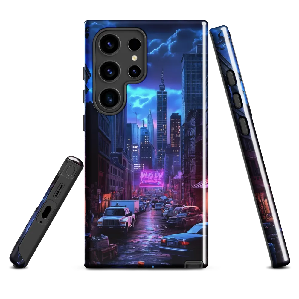 Urban Mystique: A Cyberpunk Night