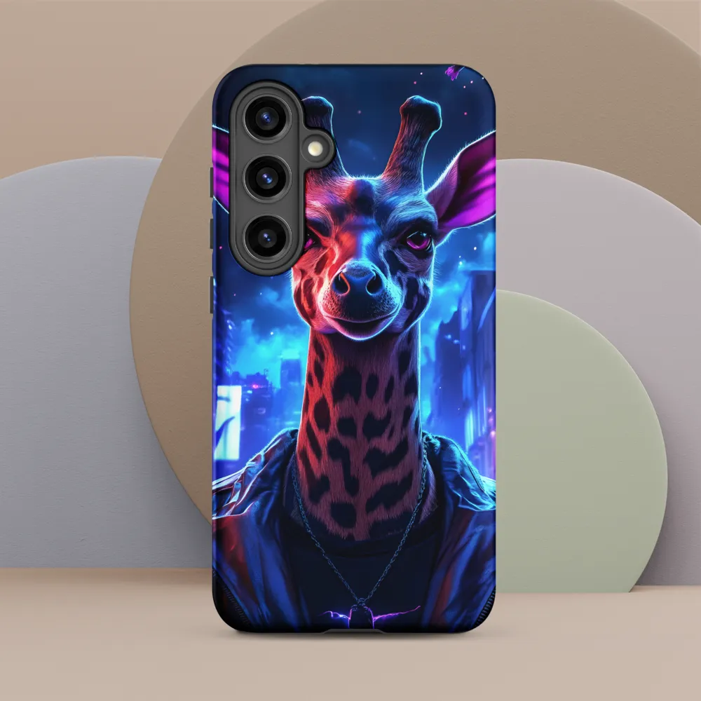 Urban Giraffe: A Neon Fantasy