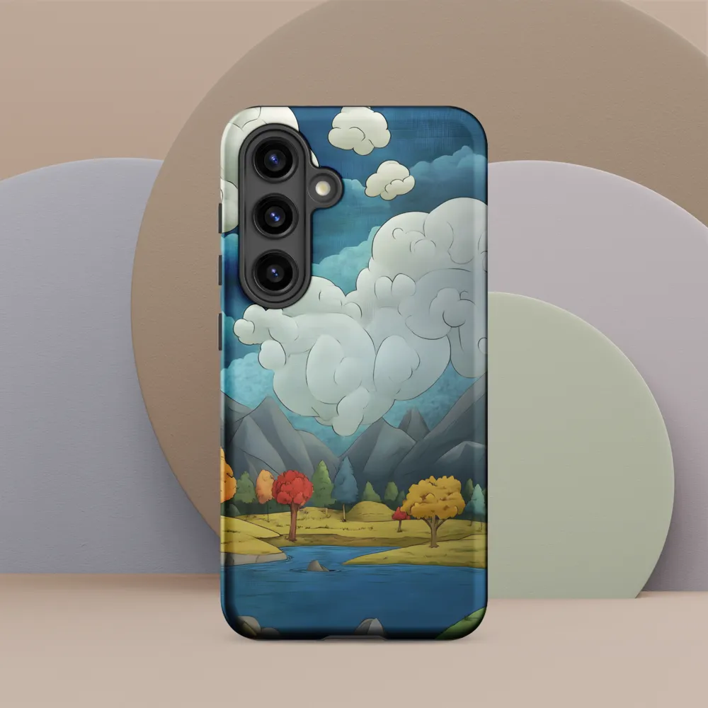 Whimsical Serenity: A Tranquil Landscape