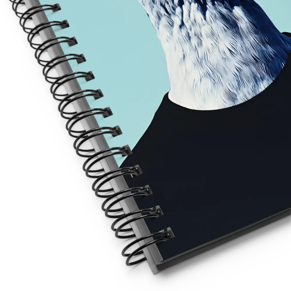 The Surreal Avian Portrait | Spiral Notebook