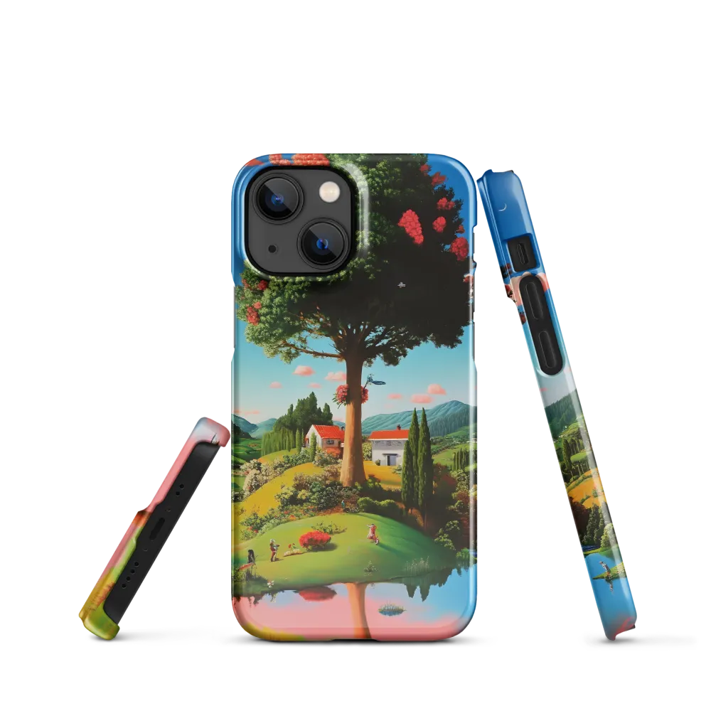 Whimsical Harmony of Nature | Phone Case |  13 Mini | Snap Case | Glossy