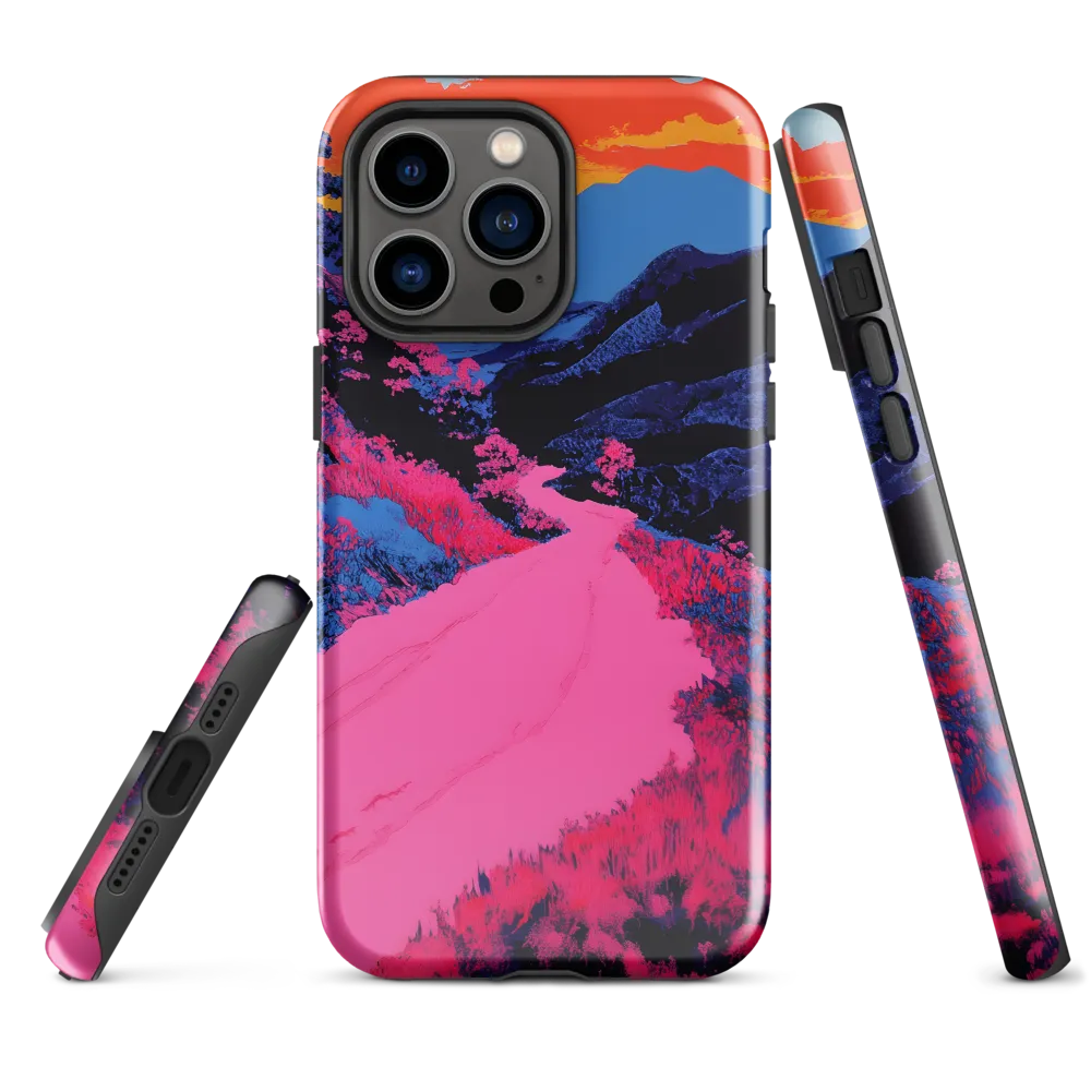 Ethereal Landscape in Vivid Hues