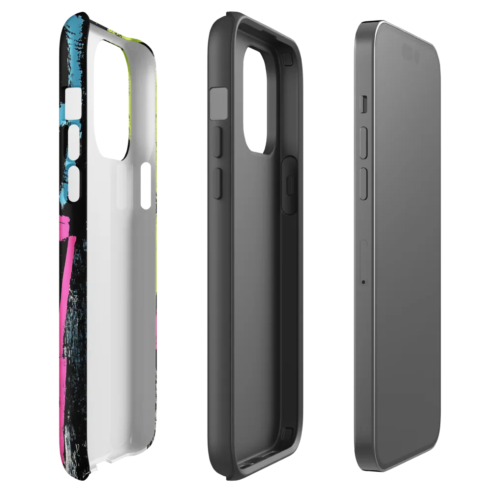 Dynamic Geometry | Phone Case |  14 Pro Max | Tough Case | Glossy