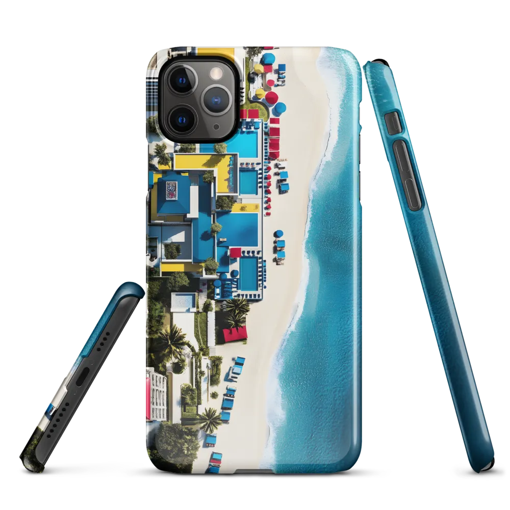 Coastal Harmony: An Aerial Oasis | Phone Case |  11 Pro Max | Snap Case | Glossy