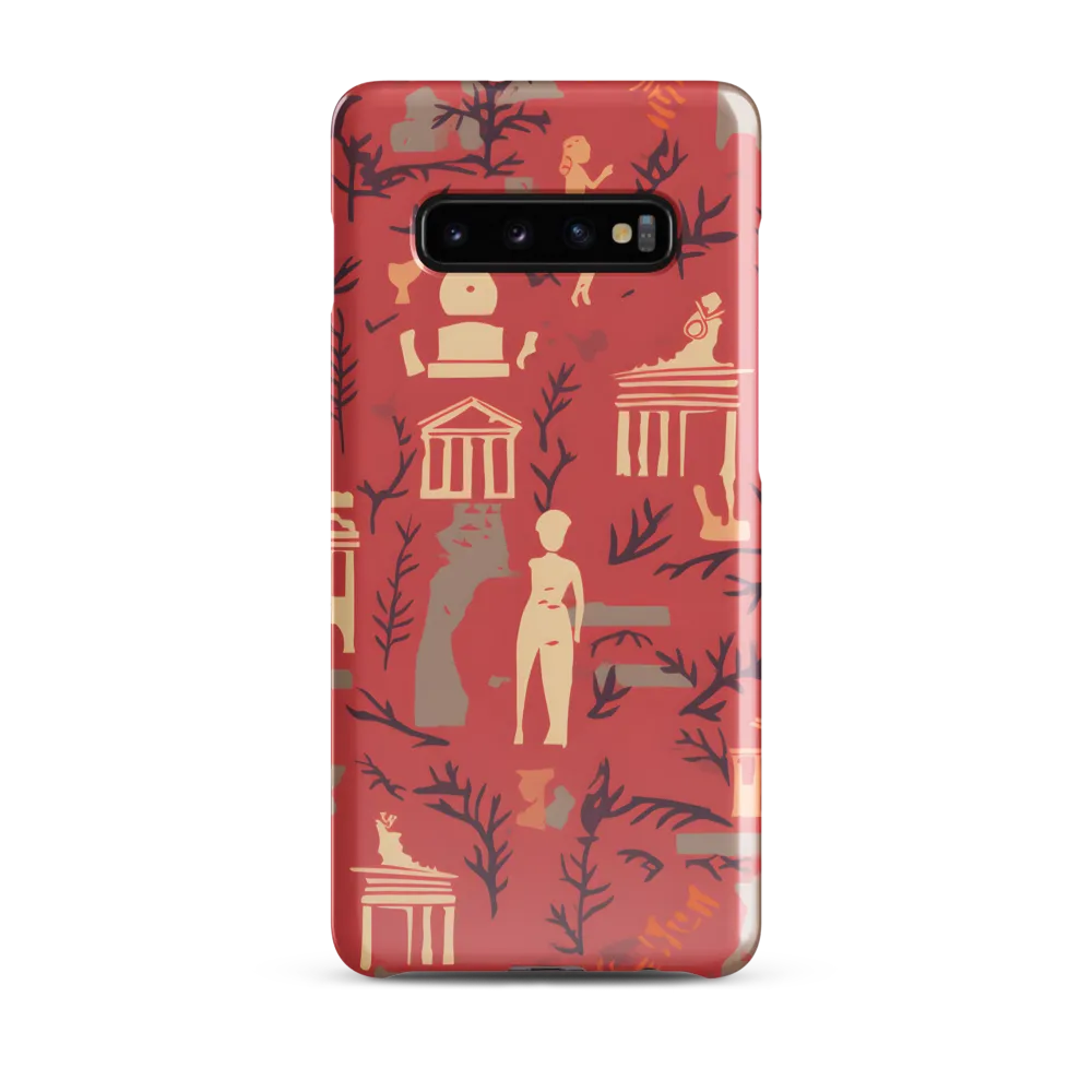 Harmony of Figures and Architecture | Phone Case |  S10 Plus | Snap Case | Glossy