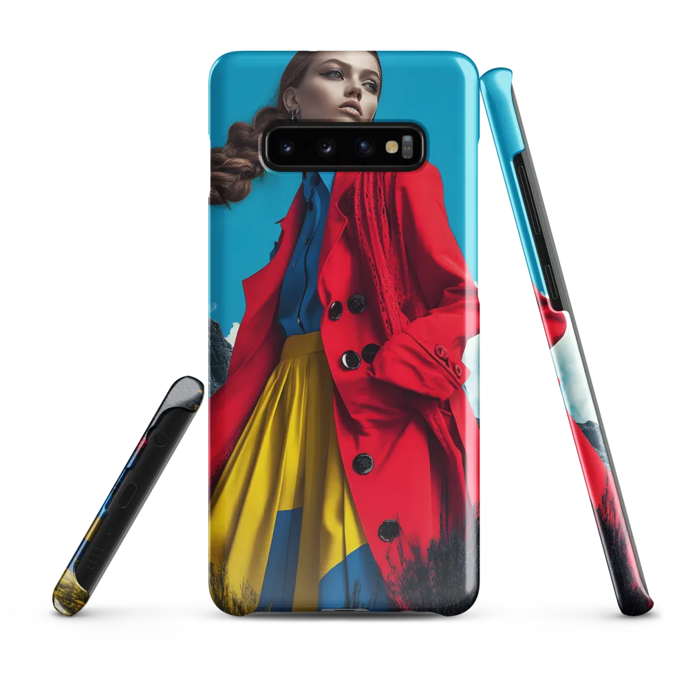 Vibrant Elegance | Phone Case |  S10 Plus | Snap Case | Glossy