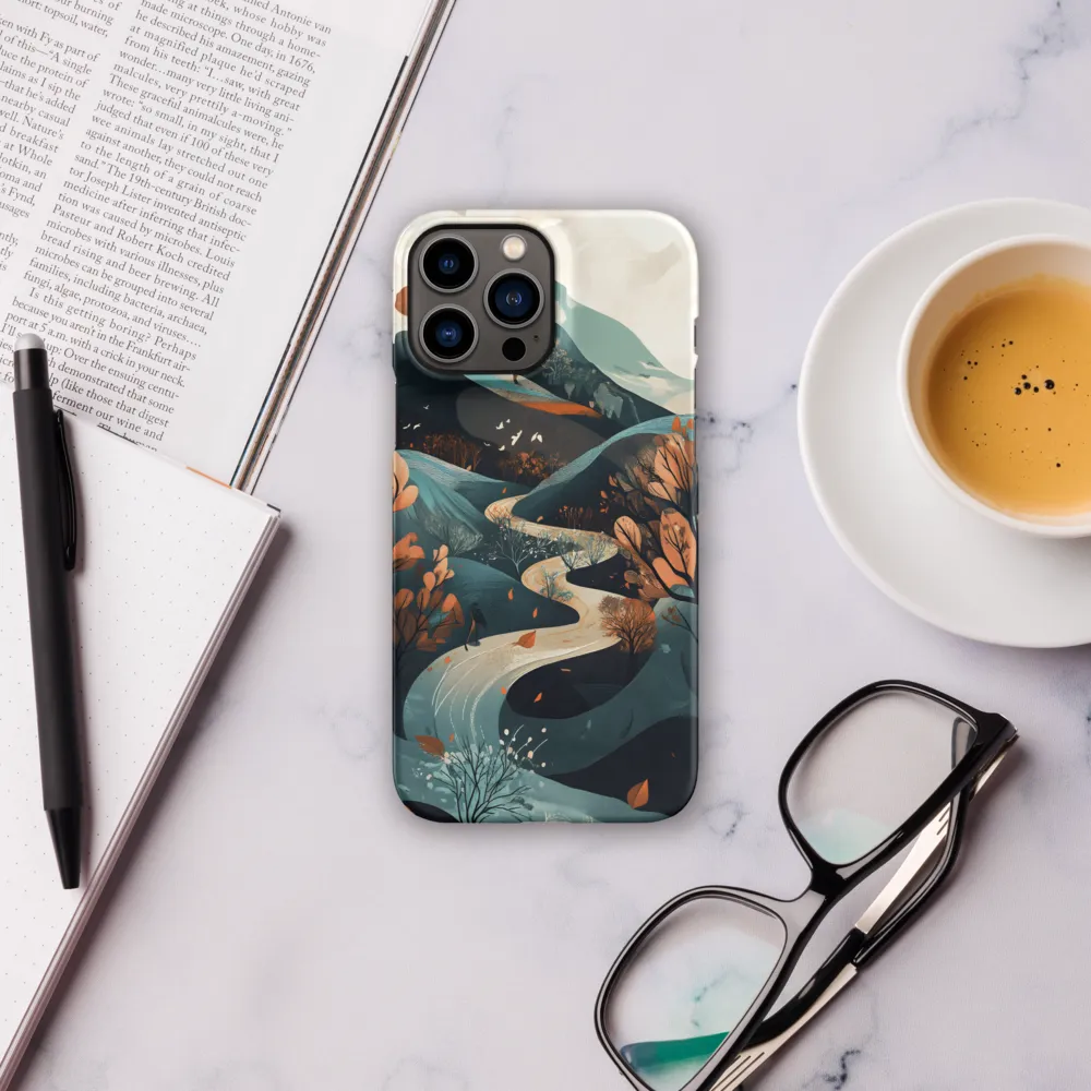 Whispers of Autumn: A Serene Journey | Phone Case |  13 Pro Max | Snap Case | Matte