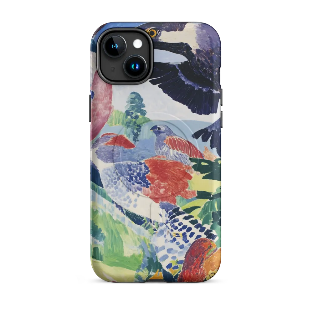 Symphony of Birds | Phone Case |  15 Plus | MagSafe® Tough Case | Matte