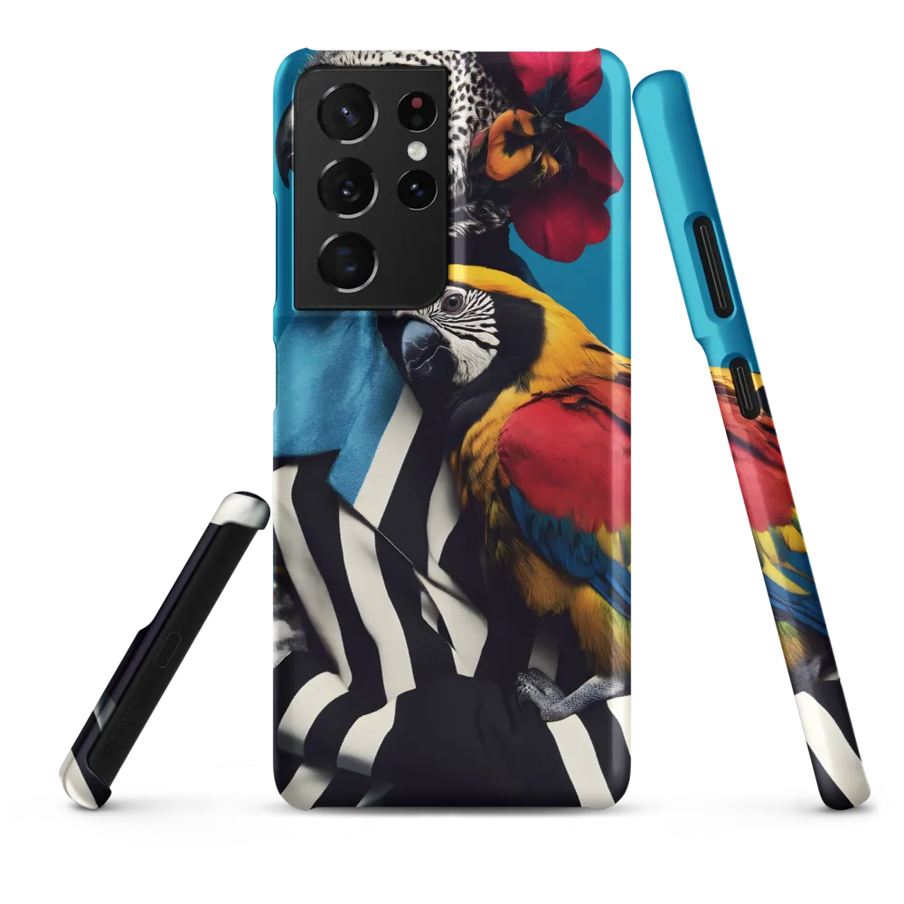 Vibrant Fusion of Flora and Fauna