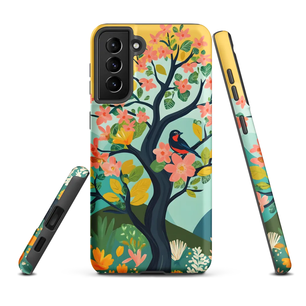Spring Blossoms: A Serene Encounter