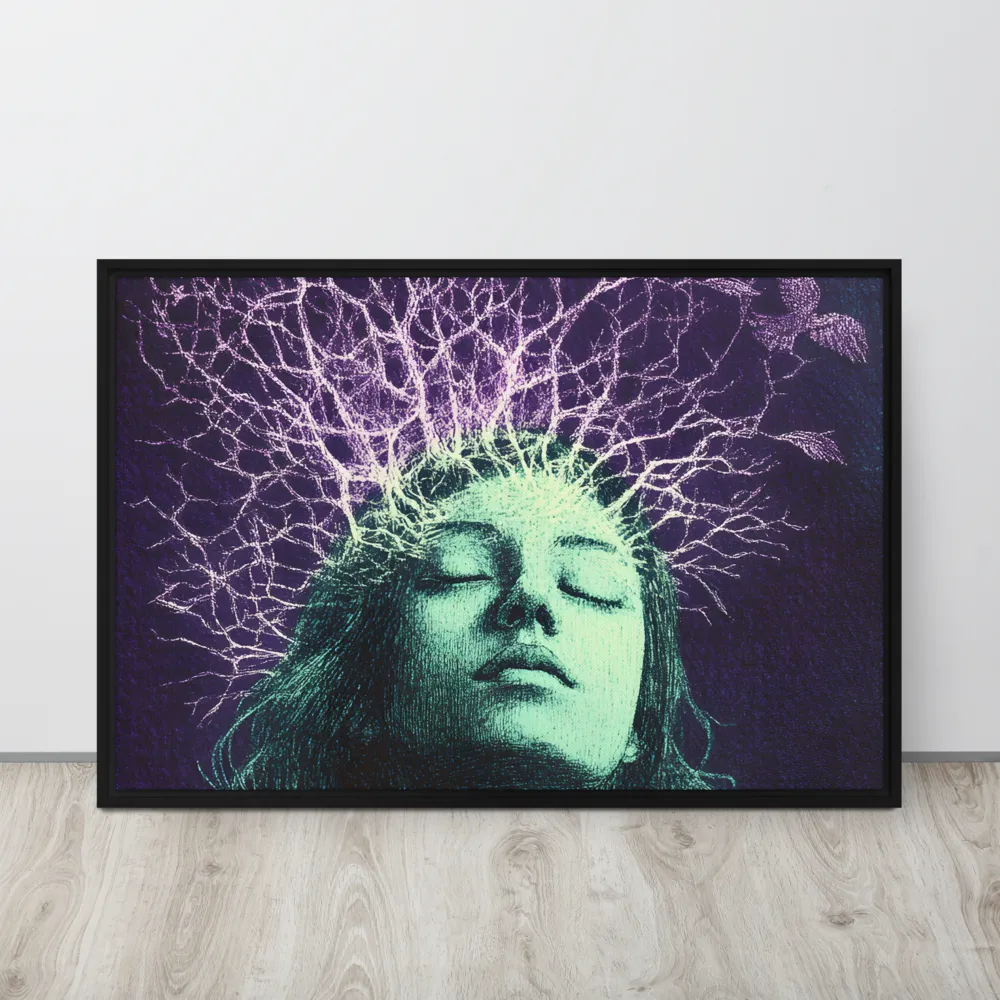 Whispers of Freedom | Canvas with Black Frame | 24″×36″