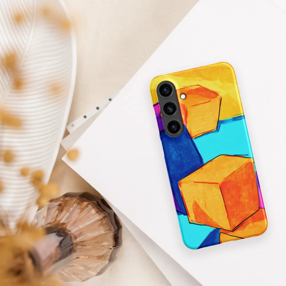 Playful Cubes in Vibrant Harmony