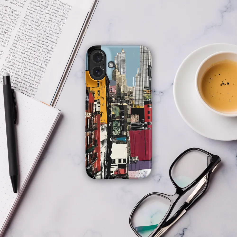 Urban Collage: A Vivid Cityscape