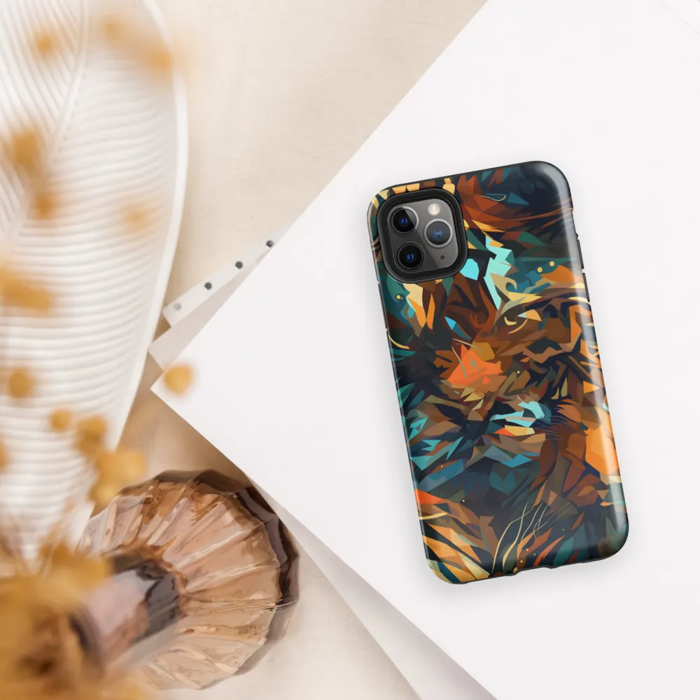 Wild Symphony: Abstract Tigers | Phone Case |  11 Pro Max | Tough Case | Glossy