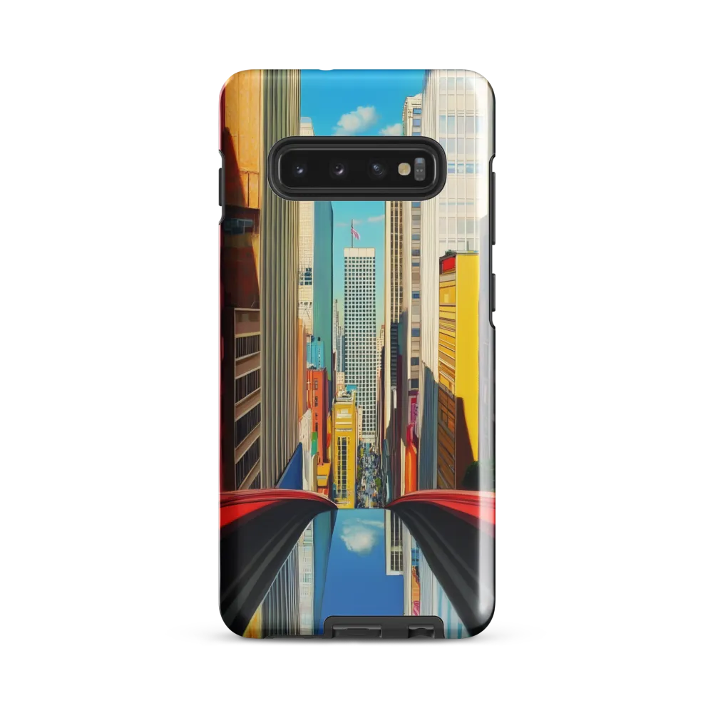 Urban Symphony: A Hyperrealistic Perspective | Phone Case |  S10 Plus | Tough Case | Glossy