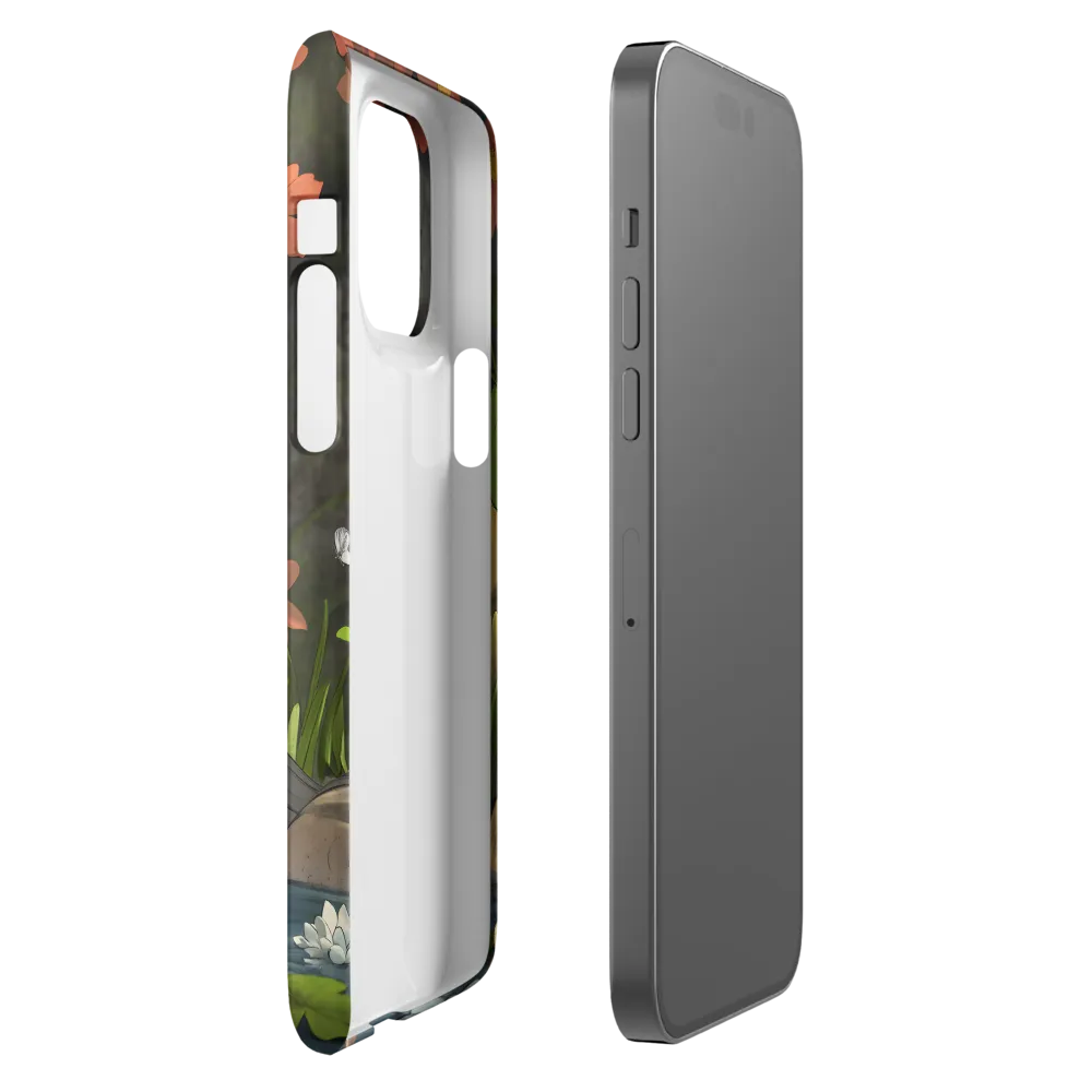 Tranquility by the Waterside | Phone Case |  14 Pro Max | Snap Case | Matte