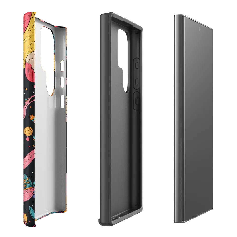 Whimsical Cosmic Owl | Phone Case |  S23 Ultra | Tough Case | Matte