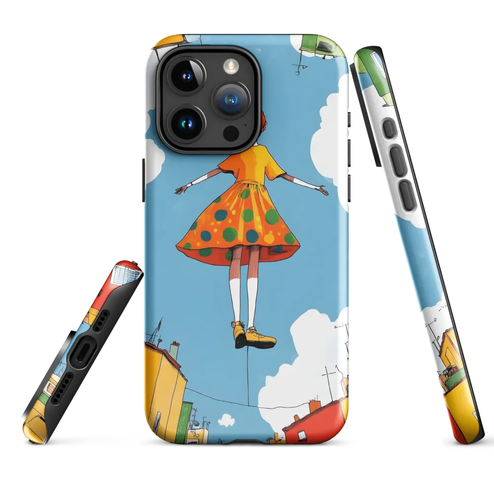 Floating Dreams in a Colorful Sky