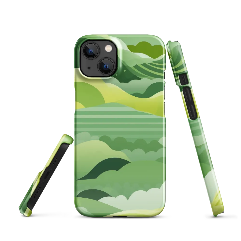 Tranquility in Green Waves