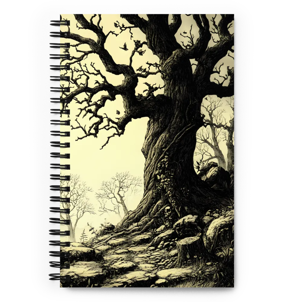 Whispers of Ancient Roots | Spiral Notebook