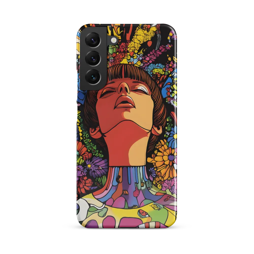 Vibrant Ecstasy: A Psychedelic Portrait