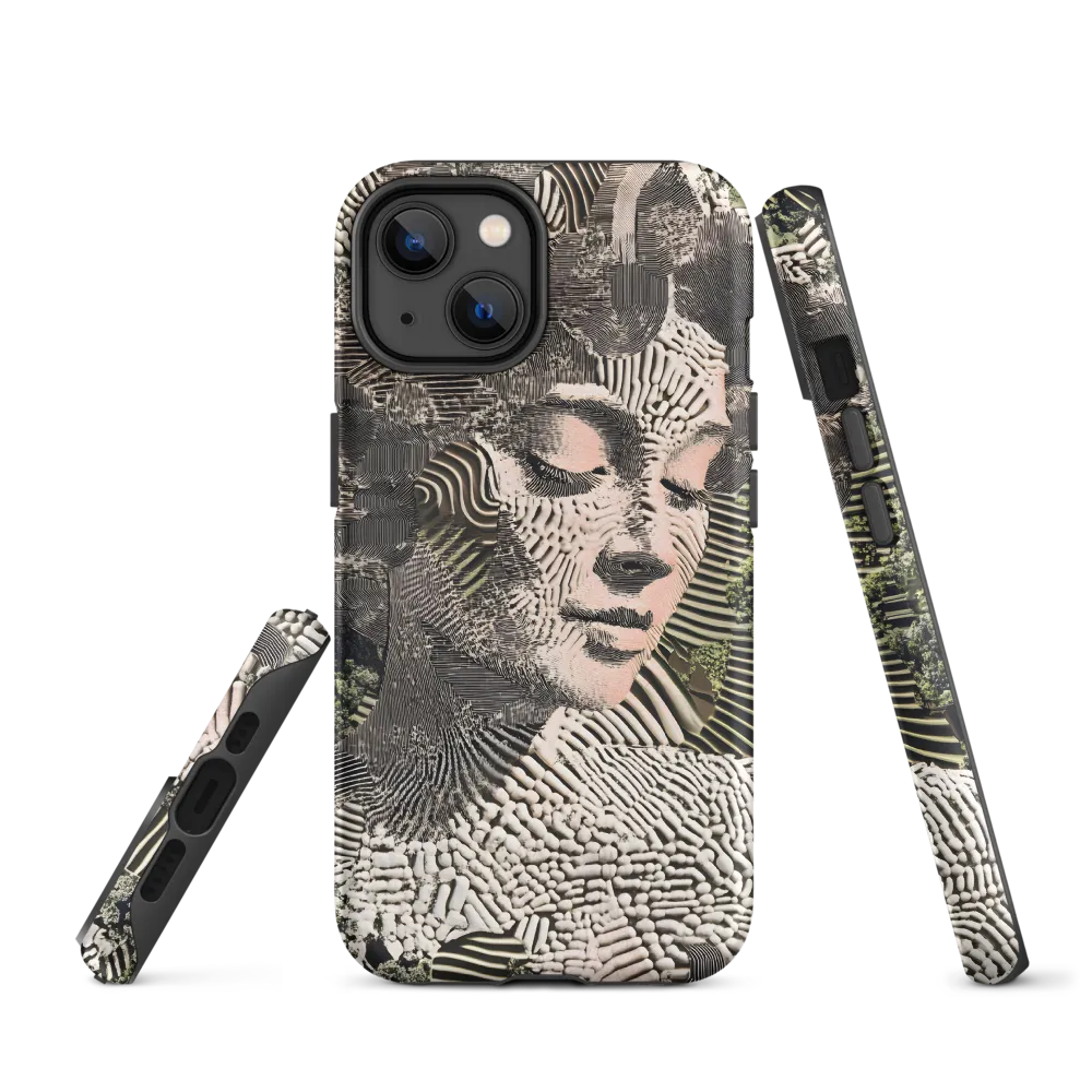 Ethereal Blend of Nature and Humanity | Phone Case |  14 | Tough Case | Matte