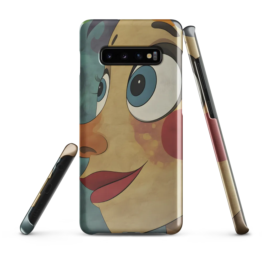 Whimsical Portrait of Playfulness | Phone Case |  S10 Plus | Snap Case | Glossy