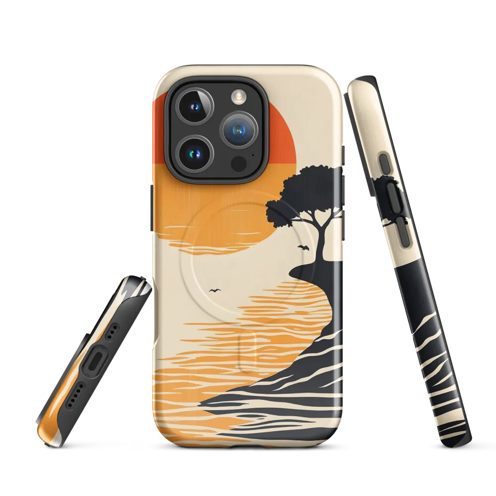 Serene Sunset | Phone Case |  16 Pro | MagSafe® Tough Case | Glossy