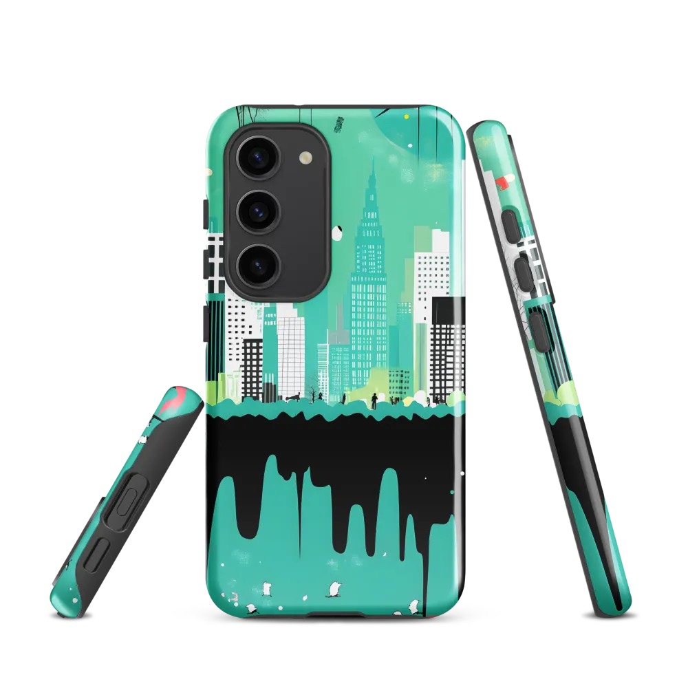 Urban Symphony: A Teal Tale