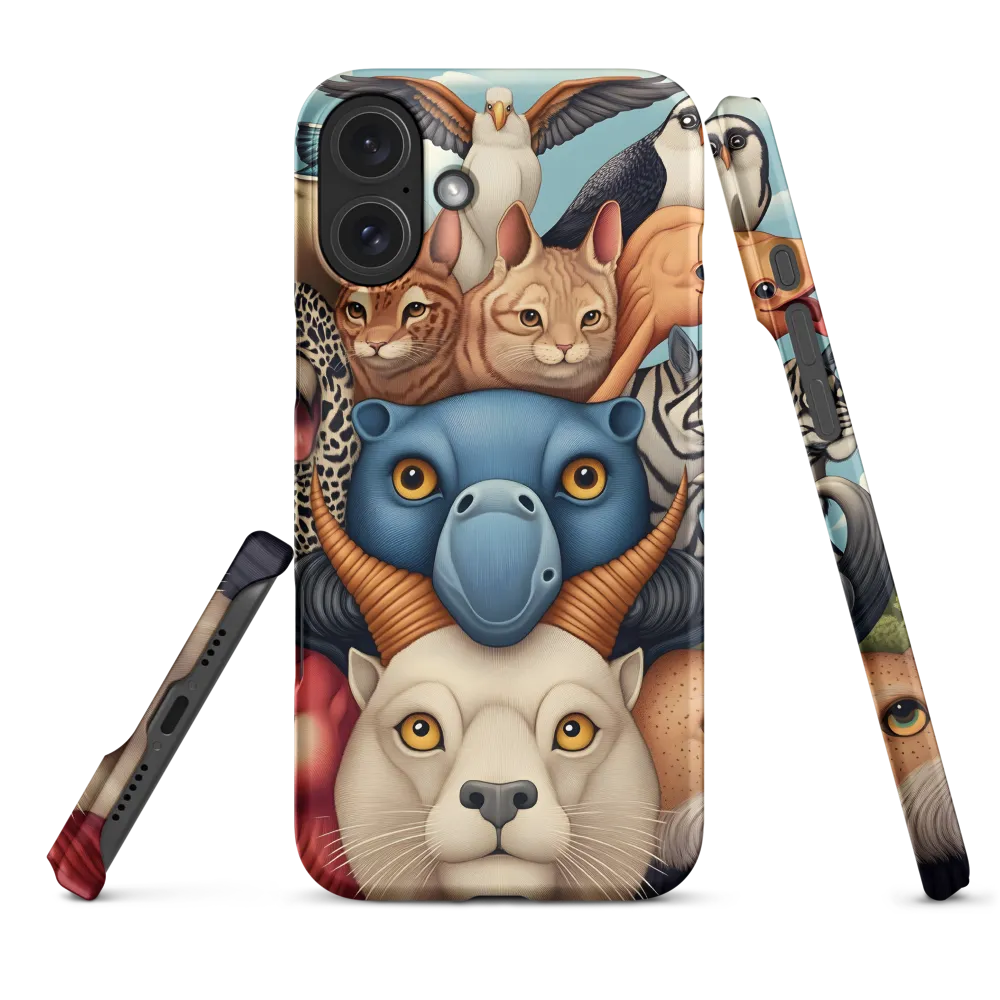 Harmonious Echoes of Wildlife | Phone Case |  16 Plus | Snap Case | Matte