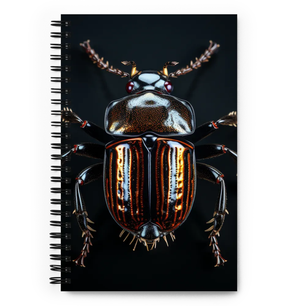 Luminous Insect Majesty | Spiral Notebook