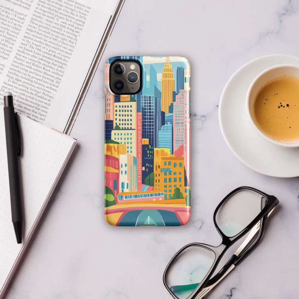 Energetic Cityscape | Phone Case |  11 Pro Max | Snap Case | Glossy