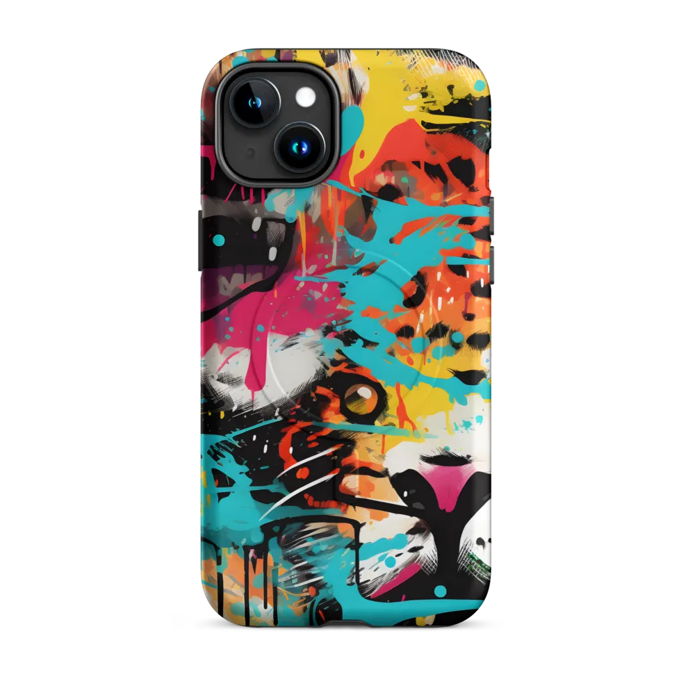 Fierce Fusion: Tiger and Lion in Graffiti