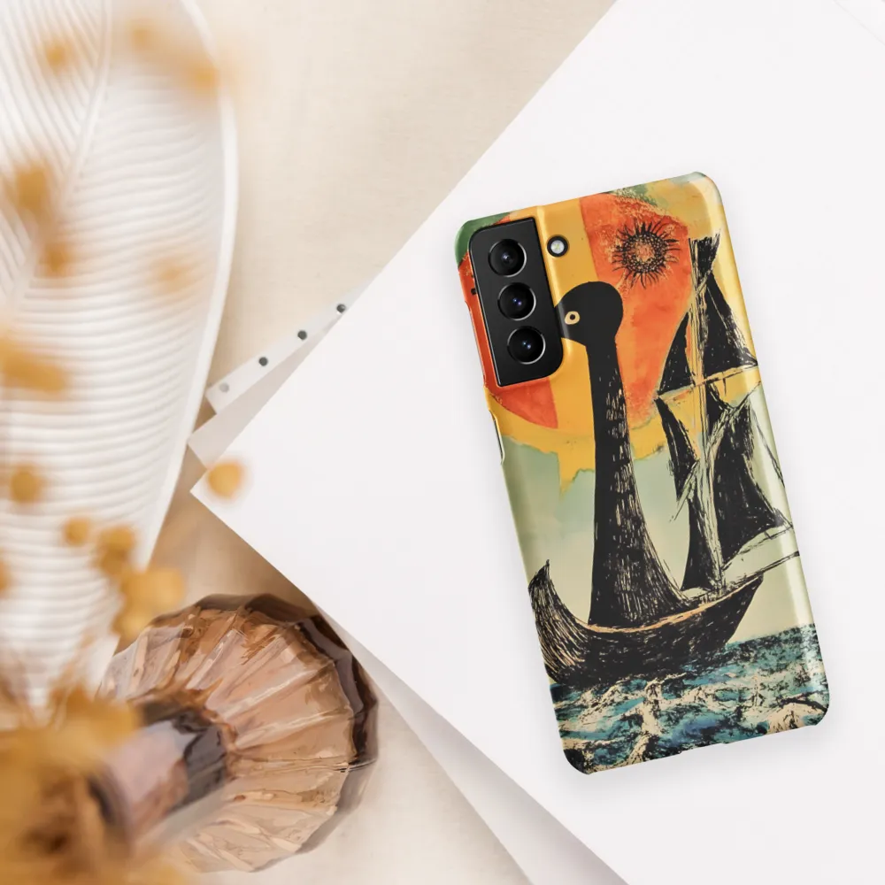 Sailing into the Surreal | Phone Case |  S21 Plus | Snap Case | Matte