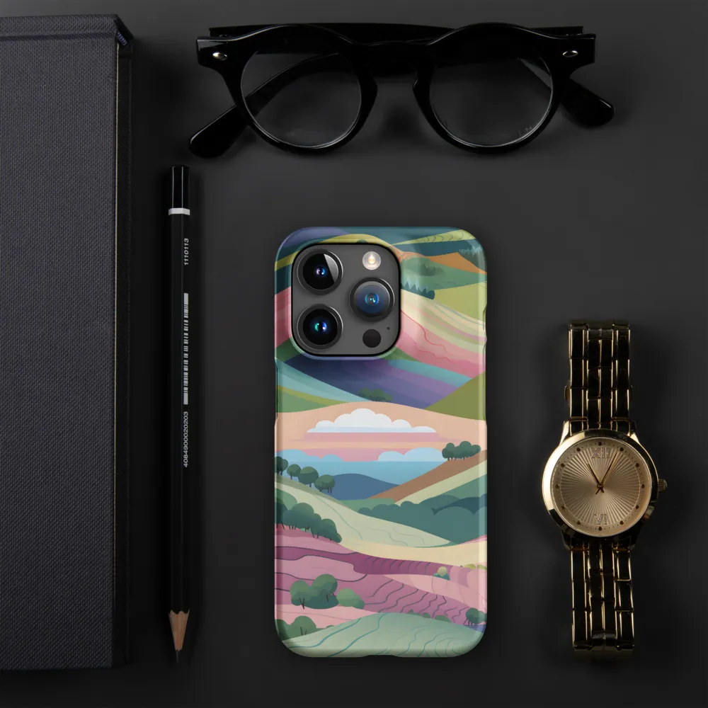 Harmonious Hills | Phone Case |  15 Pro | Snap Case | Matte