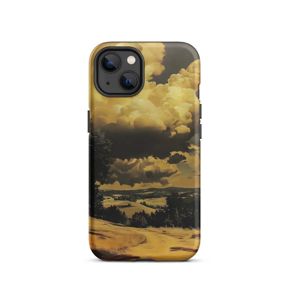 Golden Serenity in the Landscape