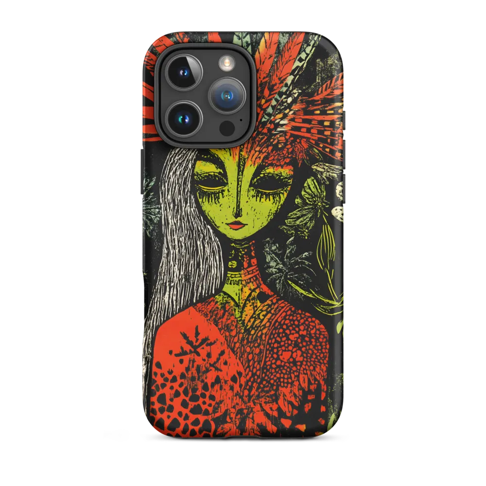 Mystical Flora: A Surreal Portrait