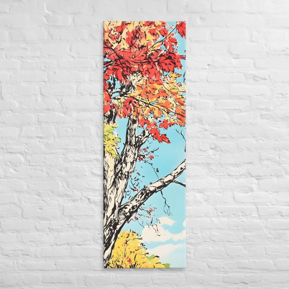 Autumn's Embrace | Canvas | 20″×60″