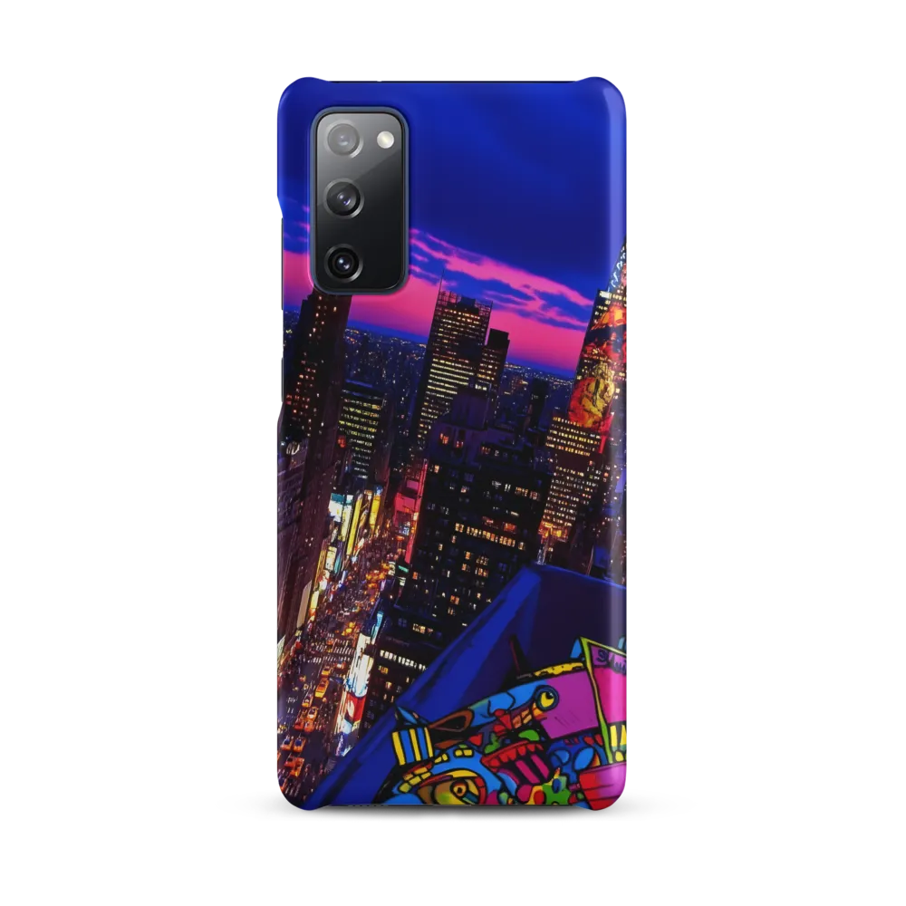 Neon Twilight: A City in Vibrance