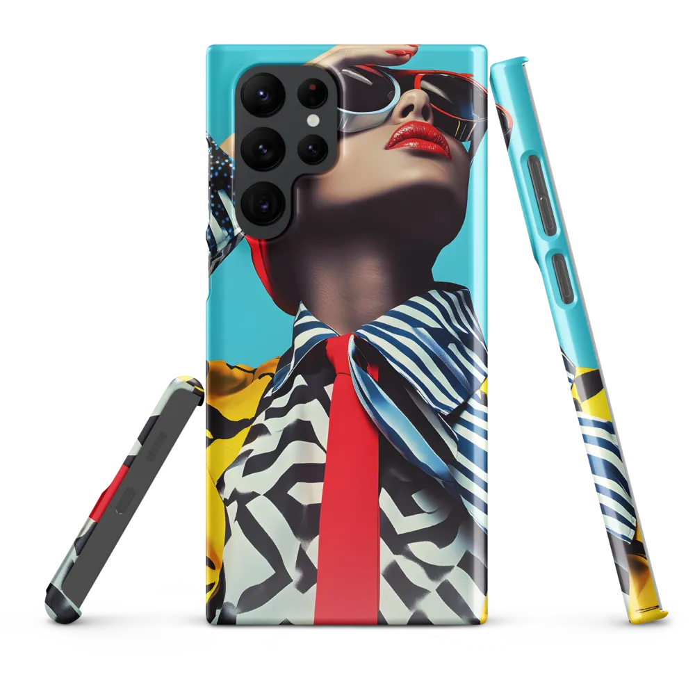 Chic Confidence in Bold Patterns
