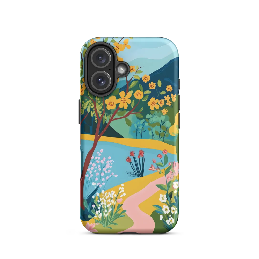 Blossoms by the Tranquil Waters | Phone Case