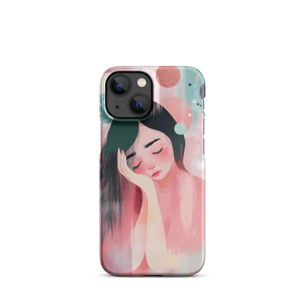 Whispers of Melancholy | Phone Case |  13 Mini | Snap Case | Matte