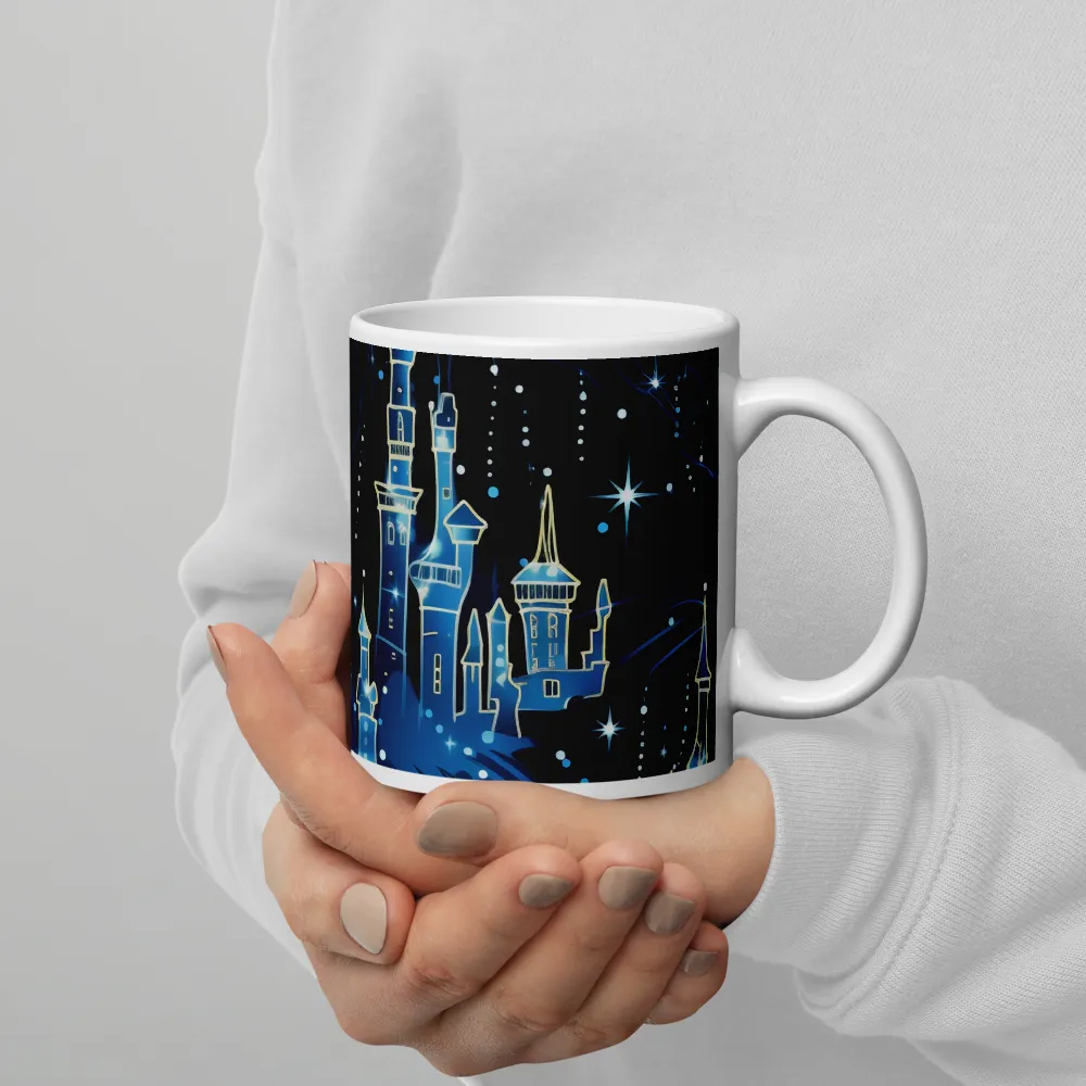 Dreamy Castles in a Starry Sky | Mugs | Multiple Sizes & Colors