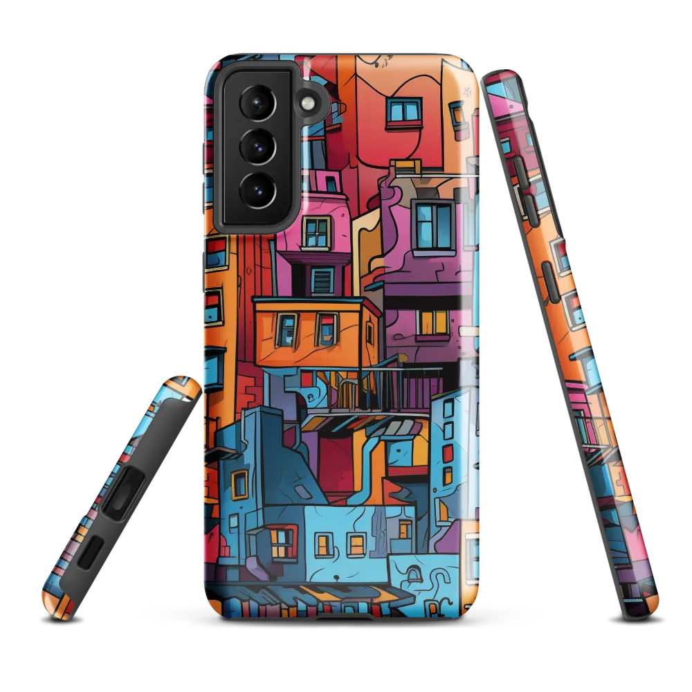 Urban Kaleidoscope | Phone Case |  S21 Plus | Tough Case | Glossy