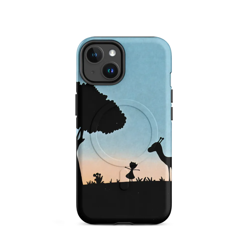 Curiosity in the Silhouette | Phone Case |  14 | MagSafe® Tough Case | Matte