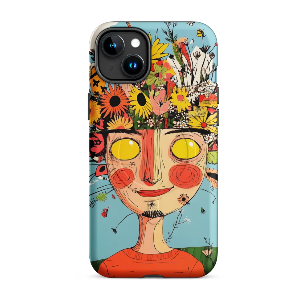 Whimsical Bloom | Phone Case |  15 Plus | MagSafe® Tough Case | Matte